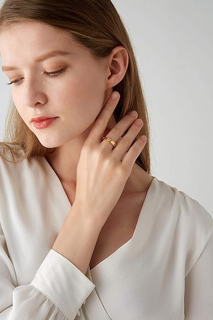 Promise Band Ring | Gold