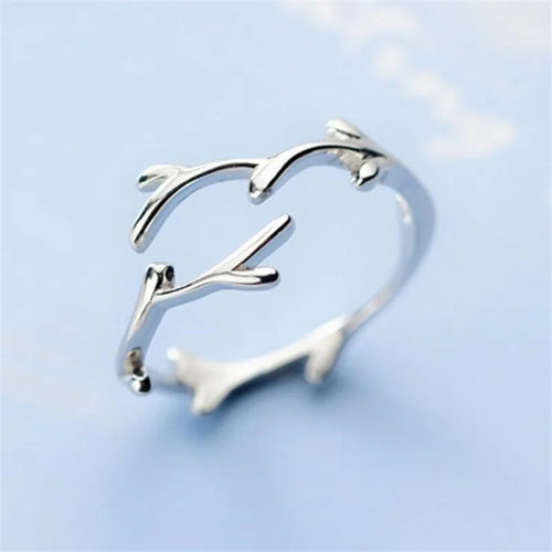 Sterling Silver Branch Ring