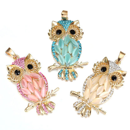 Golden Owl Necklace