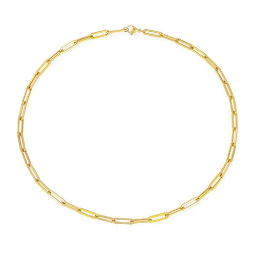 Archen Elegant Chain Necklace | Gold