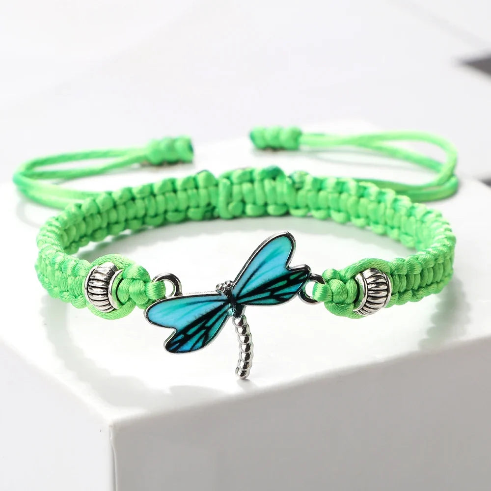 Dragonfly Dreams Handwoven Bracelet