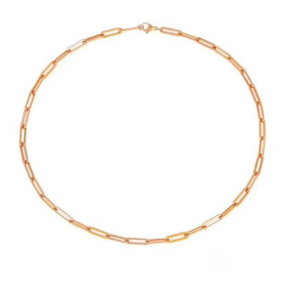 Archen Elegant Chain Necklace | Gold