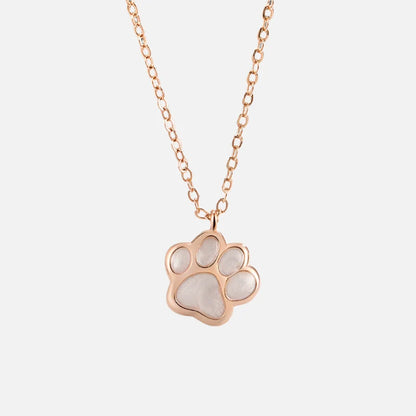 Necklace with Paw Charm