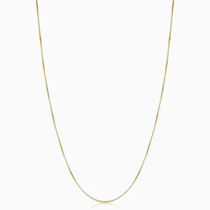 Bodega Box Necklace | Gold