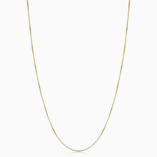 Bodega Box Necklace | Gold