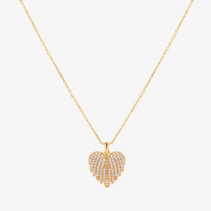 Angel Wings Necklace | Gold