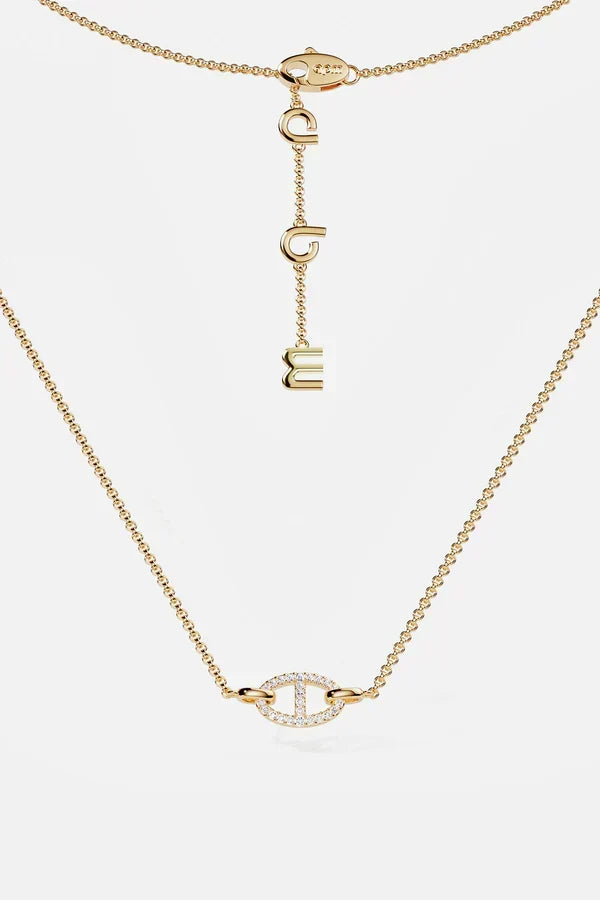 Isla Marina Necklace | Gold