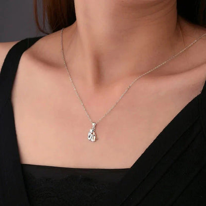 Hug Pendant Necklace with Bonus Earrings – Limited Time Offer