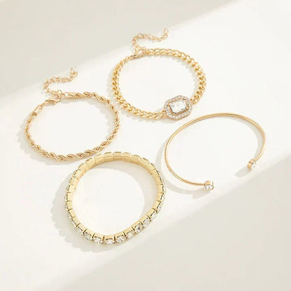 Domitia Calvina Bracelet Set | Gold